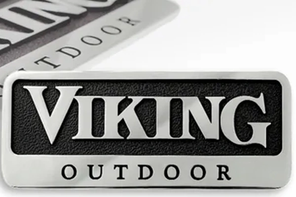 304 Stainless Steel Nameplates surface finish and marking detail | Himgo