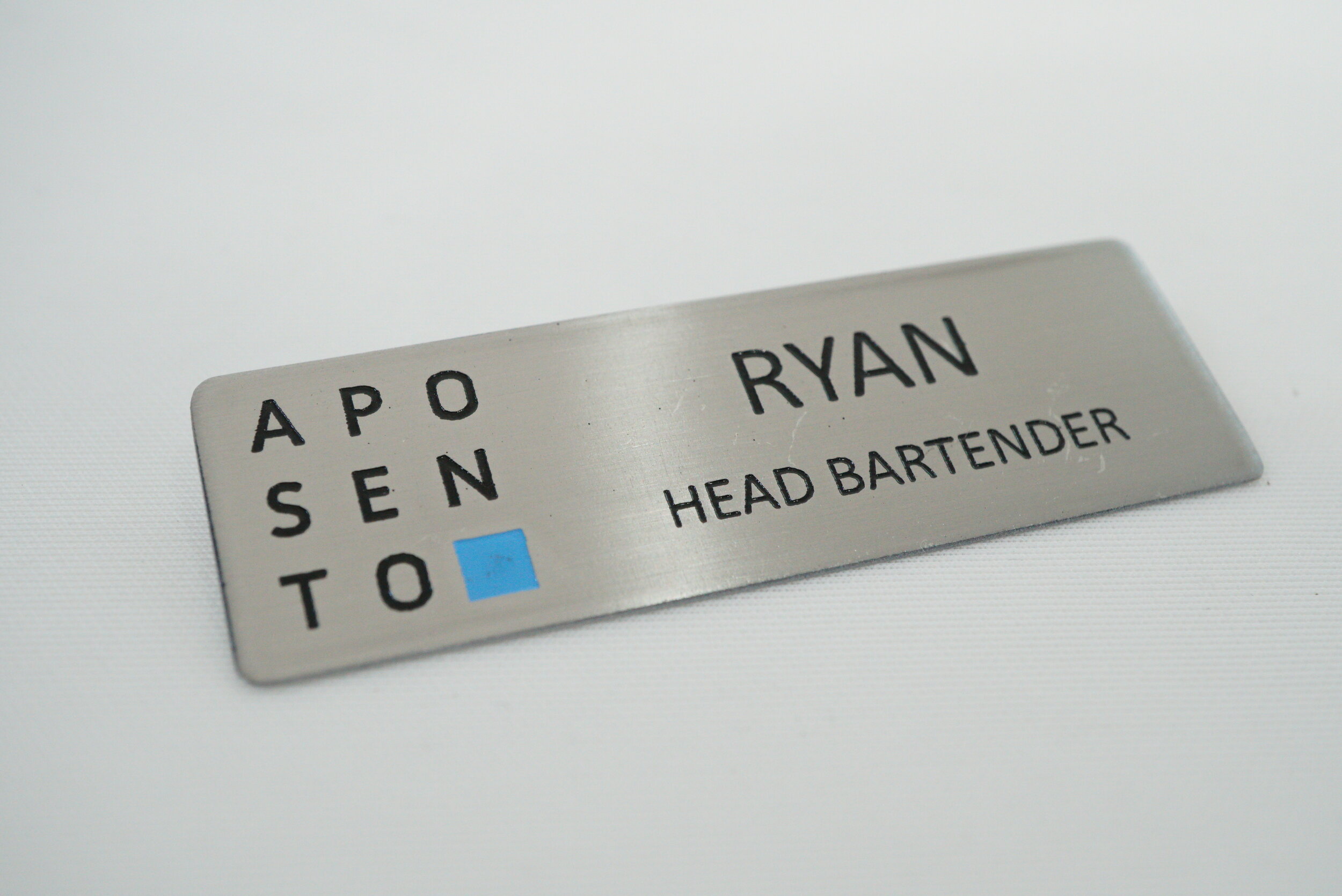 316 Stainless Steel Nameplates