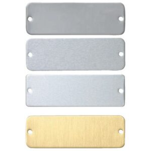 Adhesive Metal Equipment Nameplates manufactured by Himgo