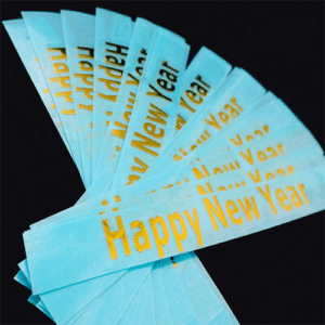 Adhesive Metal Logo Labels manufactured by Himgo