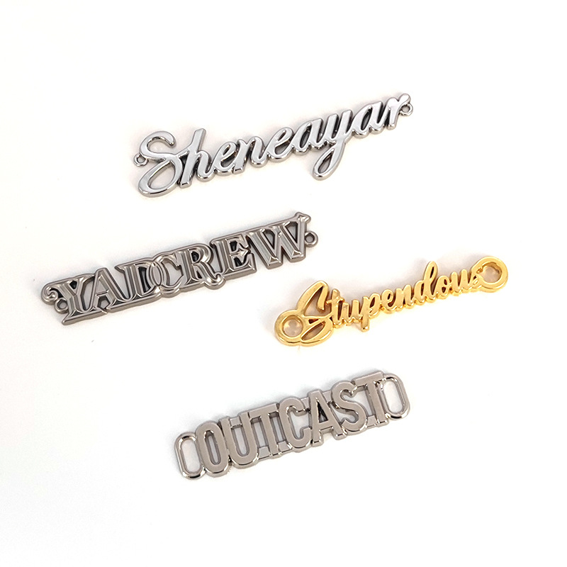 Adhesive Metal Logo Plates