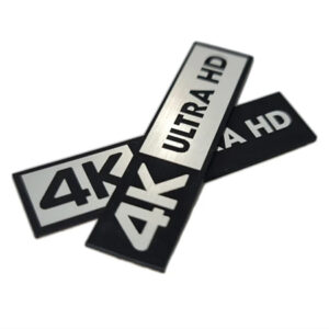 Adhesive Metal Trim Badges manufactured by Himgo