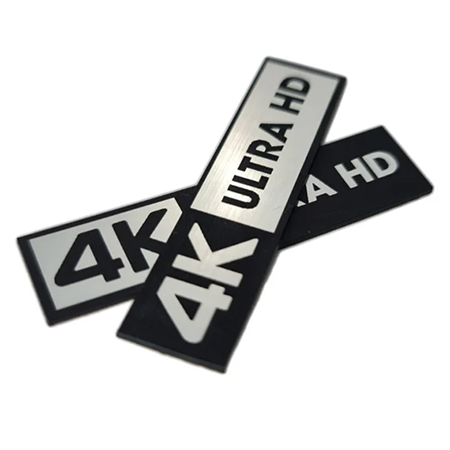 Adhesive Metal Trim Badges