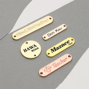 Aluminum Metal Logo Plates manufactured by Himgo