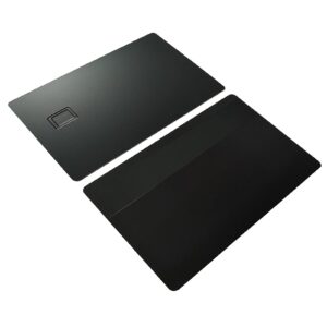 Black Blank Metal Cards manufactured by Himgo