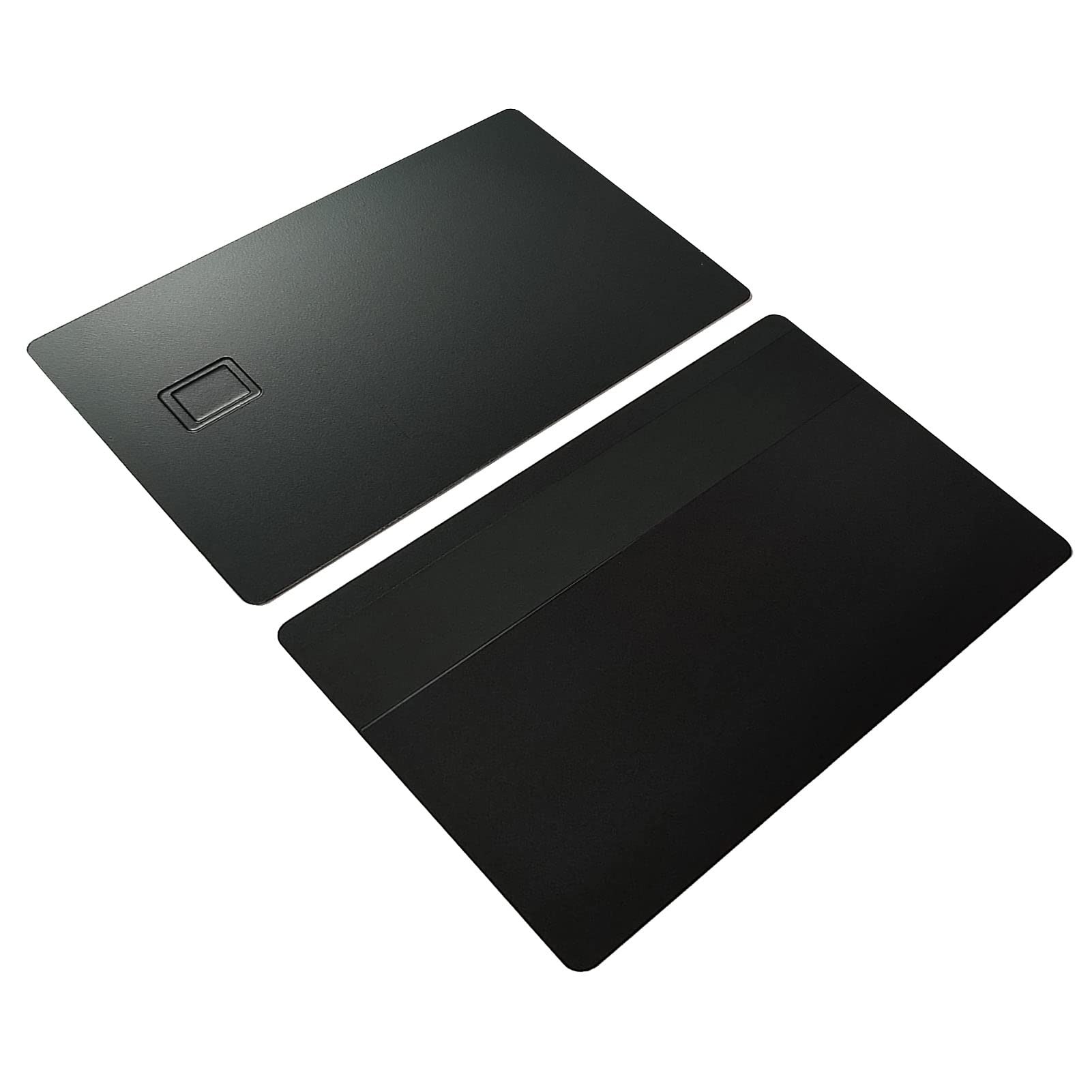 Black Blank Metal Cards