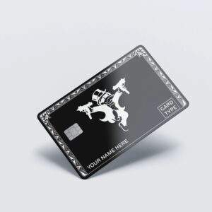 Black Metal Business Cards manufactured by Himgo