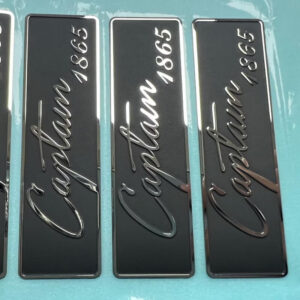 Black Metal Transfer Stickers manufactured by Himgo