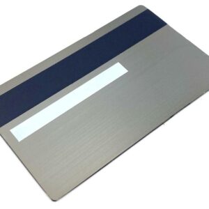 Brushed Blank Metal Cards manufactured by Himgo