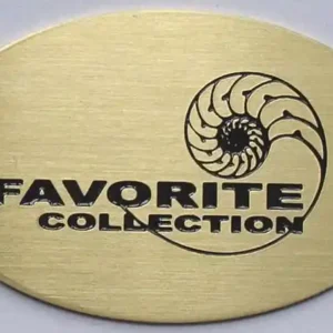 Brushed Metal Logo Plates manufactured by Himgo