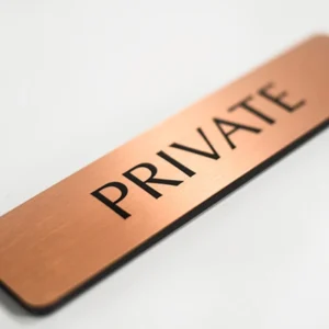 Chemically Etched Metal Nameplates manufactured by Himgo
