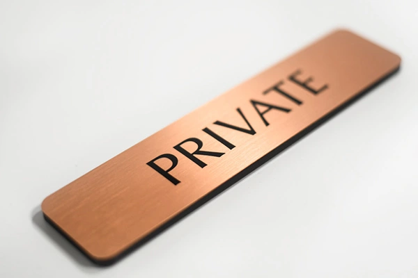 Chemically Etched Metal Nameplates
