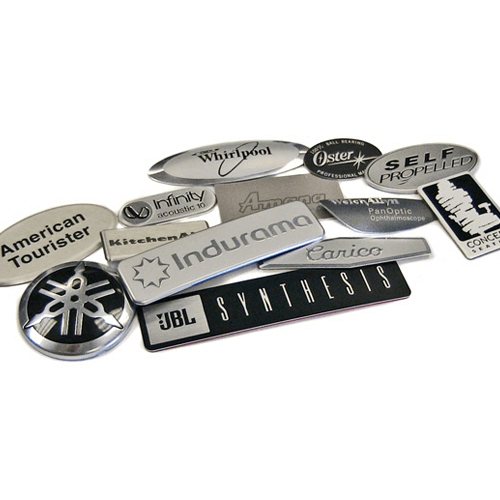 Custom Black Car Emblems