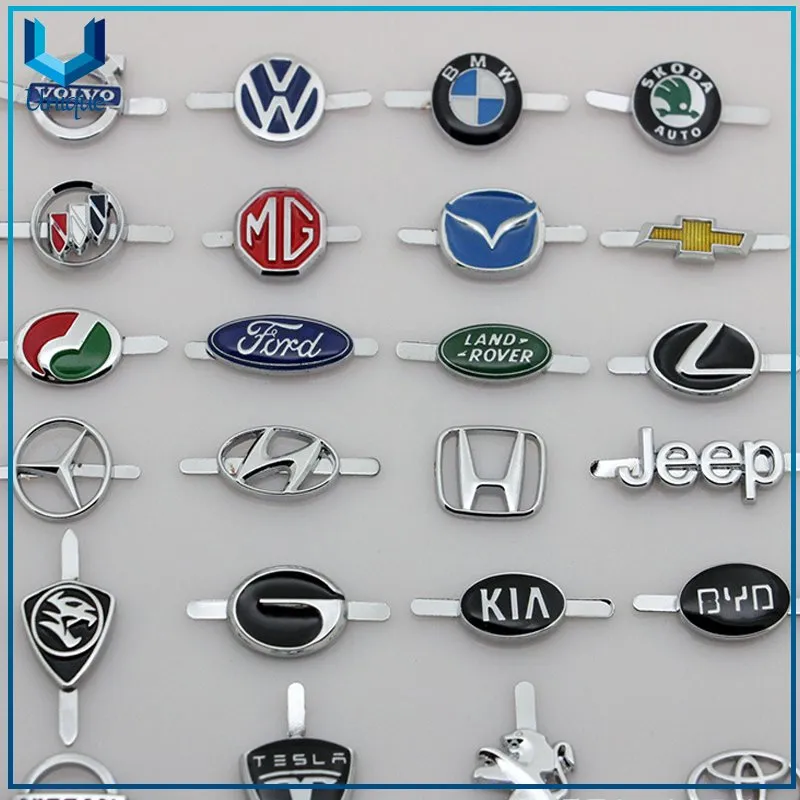 Custom Chrome Car Emblems