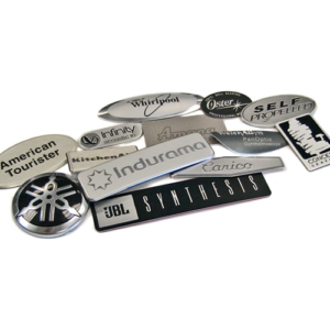 Deep Engraved Metal Nameplates manufactured by Himgo