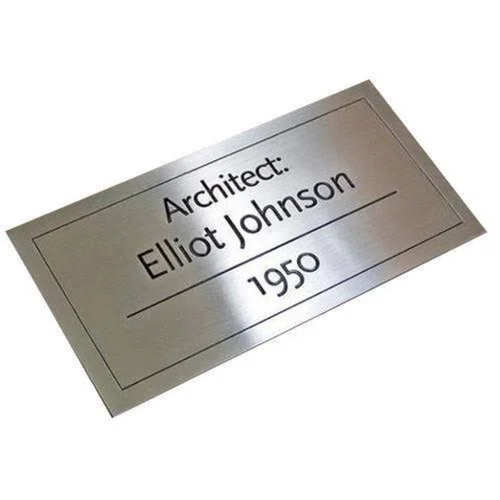 Electrical Metal Rating Plates
