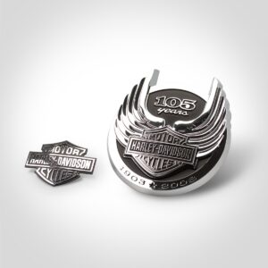 Electroformed Metal Badges manufactured by Himgo