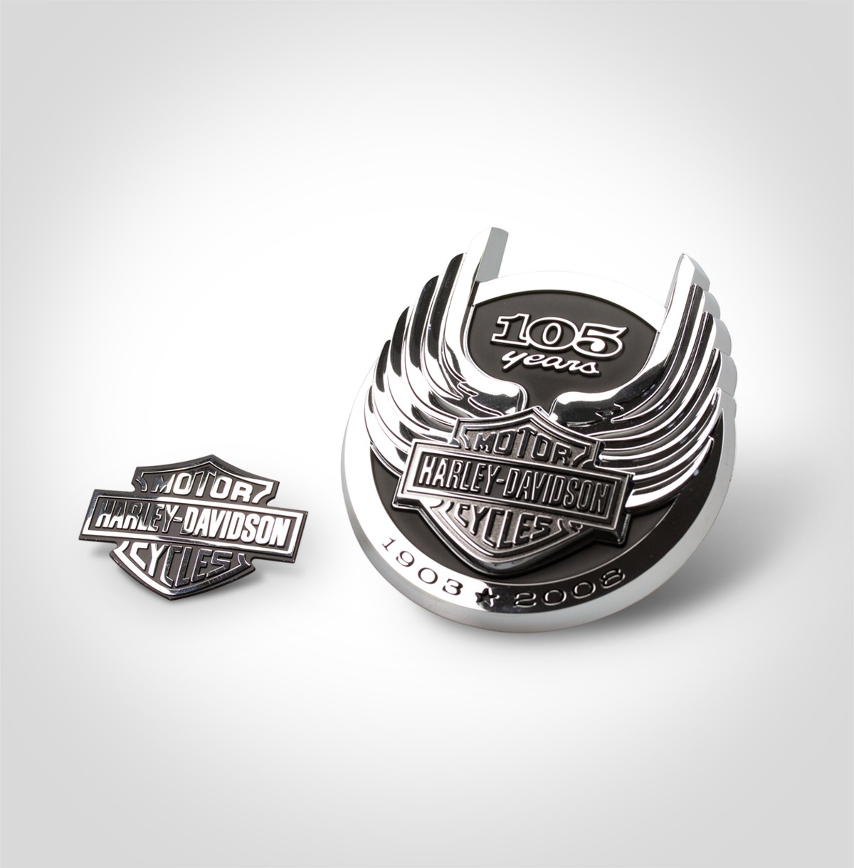 Electroformed Metal Badges