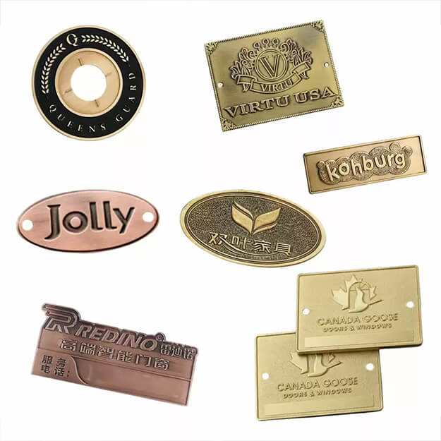 Engraved Metal ID Tags surface finish and marking detail | Himgo