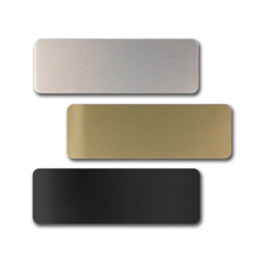 Engraved Stainless Steel Metal Tags manufactured by Himgo