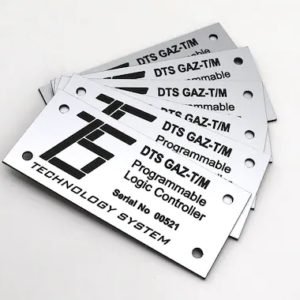 Equipment Metal Rating Plates manufactured by Himgo