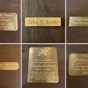 Etched Stainless Steel Nameplates manufactured by Himgo