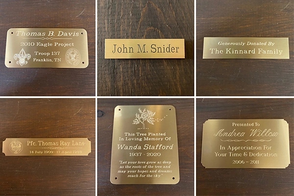 Etched Stainless Steel Nameplates