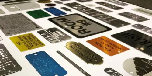 Heat Resistant Metal Labels