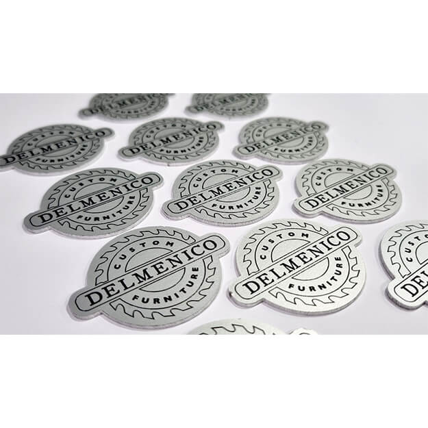 Heavy Duty Stainless Steel Tags surface finish and marking detail | Himgo