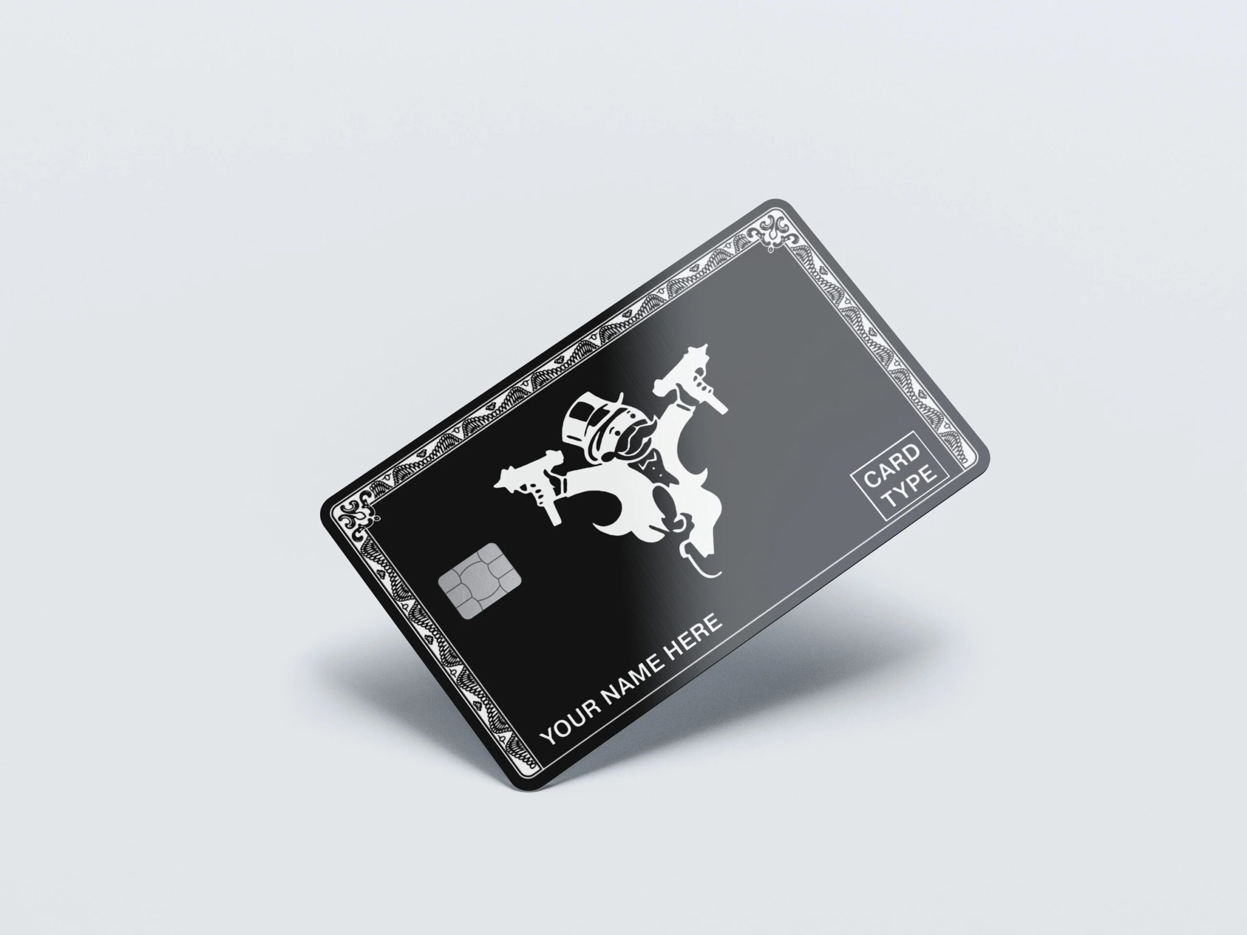 Laser Cut Metal Business Cards