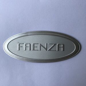 Painted 3D Metal Emblems manufactured by Himgo