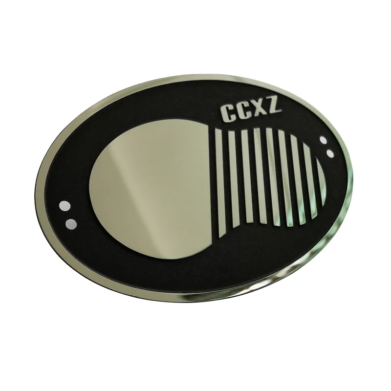 Plated 3D Metal Emblems