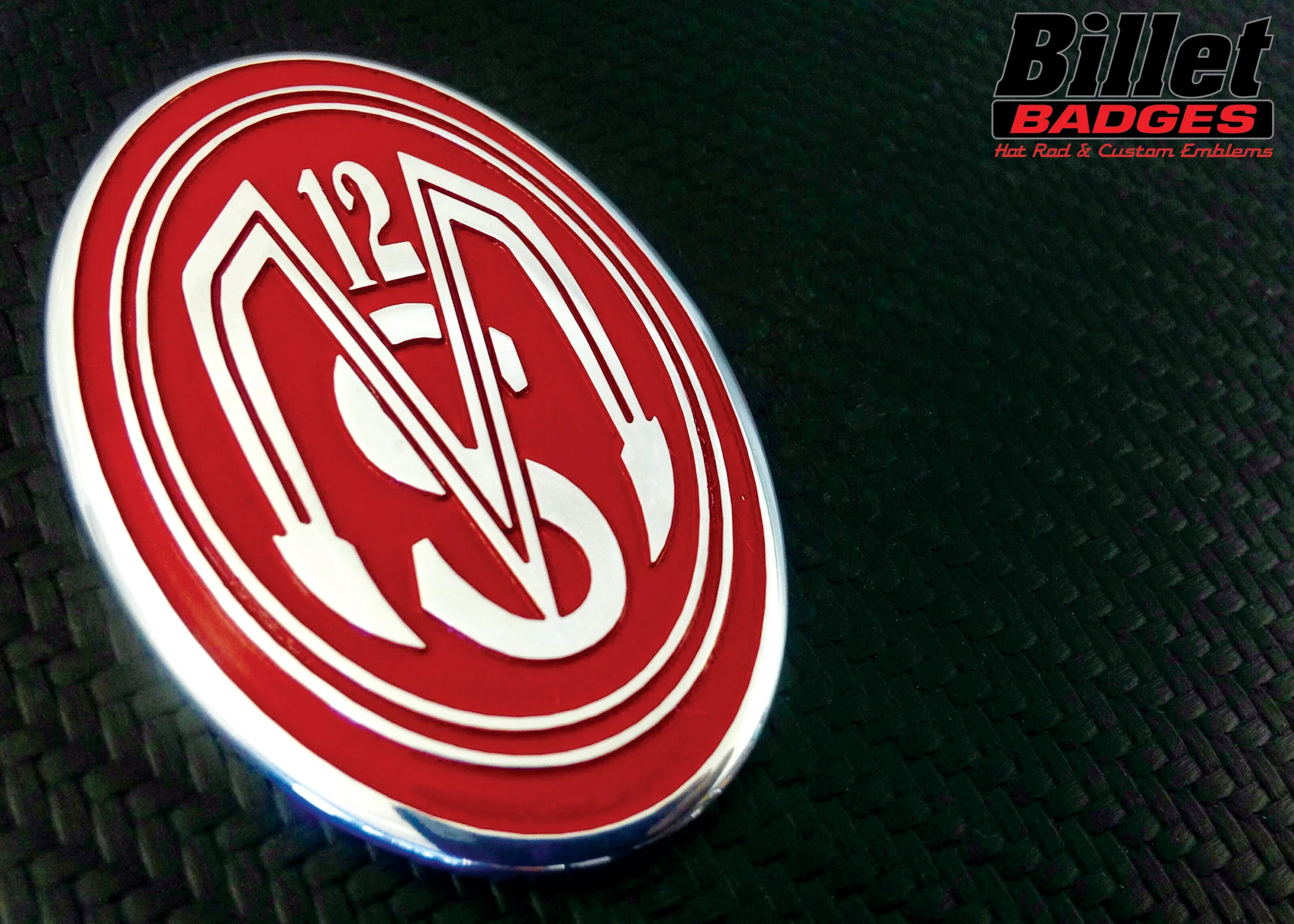 Raised 3D Metal Emblems