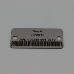 Rivet Mounted Stainless Steel Asset Tags manufactured by Himgo