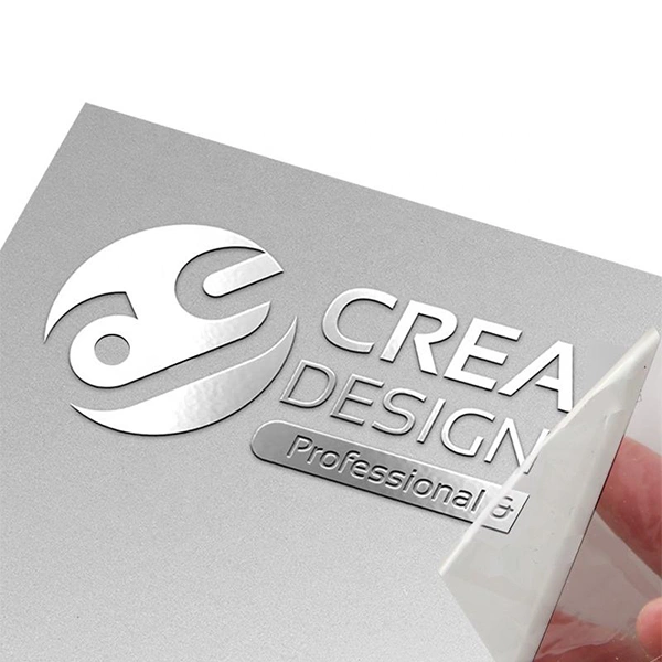 Small Text Engraved Metal Labels surface finish and marking detail | Himgo
