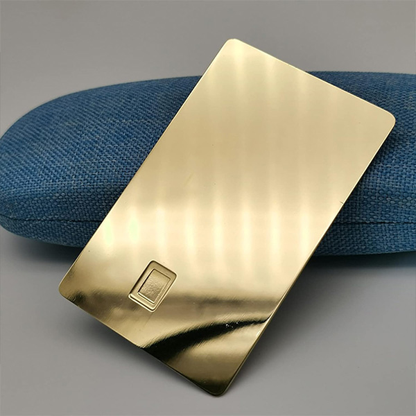 Stainless Steel Blank Bank Cards