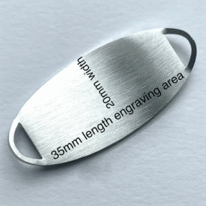 Stainless Steel Industrial Labels manufactured by Himgo