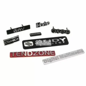 Stainless Steel Nameplates with Holes manufactured by Himgo