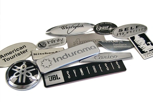 Stamped Metal Badges